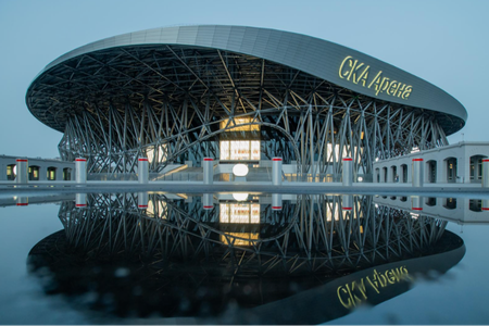 Хоккейный стадион клуба СКА